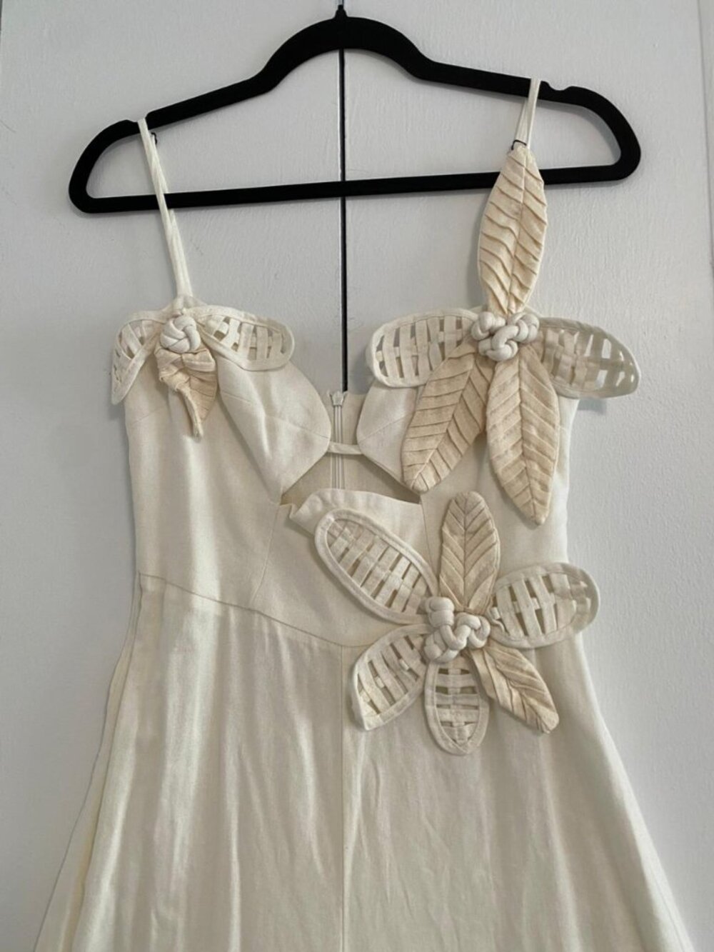 FARM Rio - Ivory Floral Appliqué Jumpsuit (Never Worn) - Picture 2 of 7